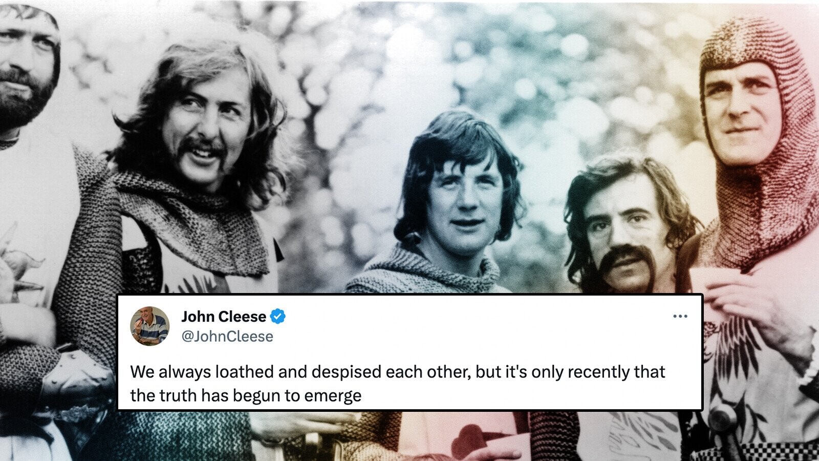 ‘We Always Loathed and Despised Each Other’: John Cleese Fires Back in Python Feud