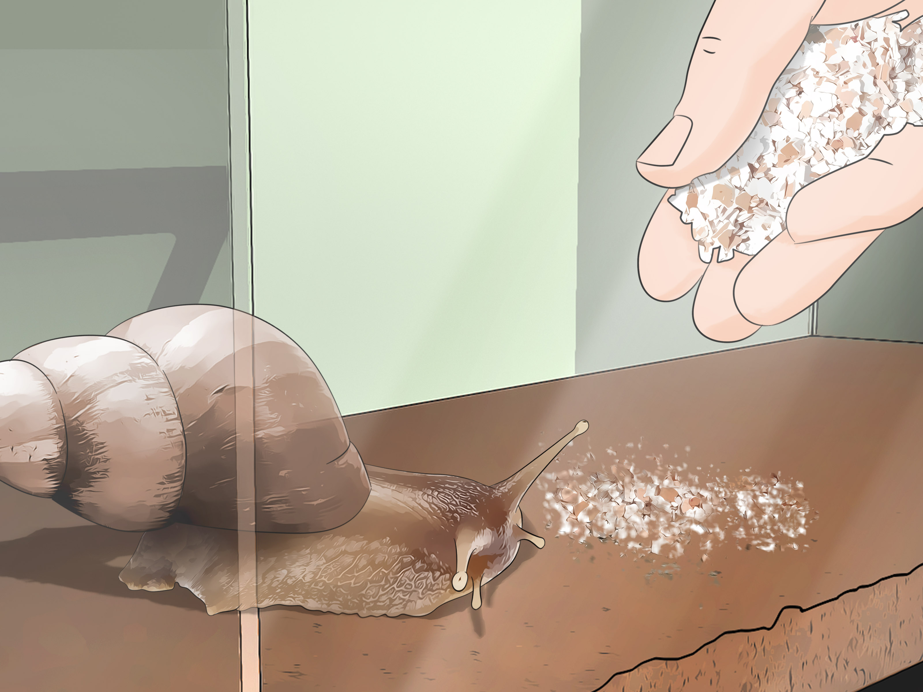 How to Care for Giant African Land Snails: 12 Steps