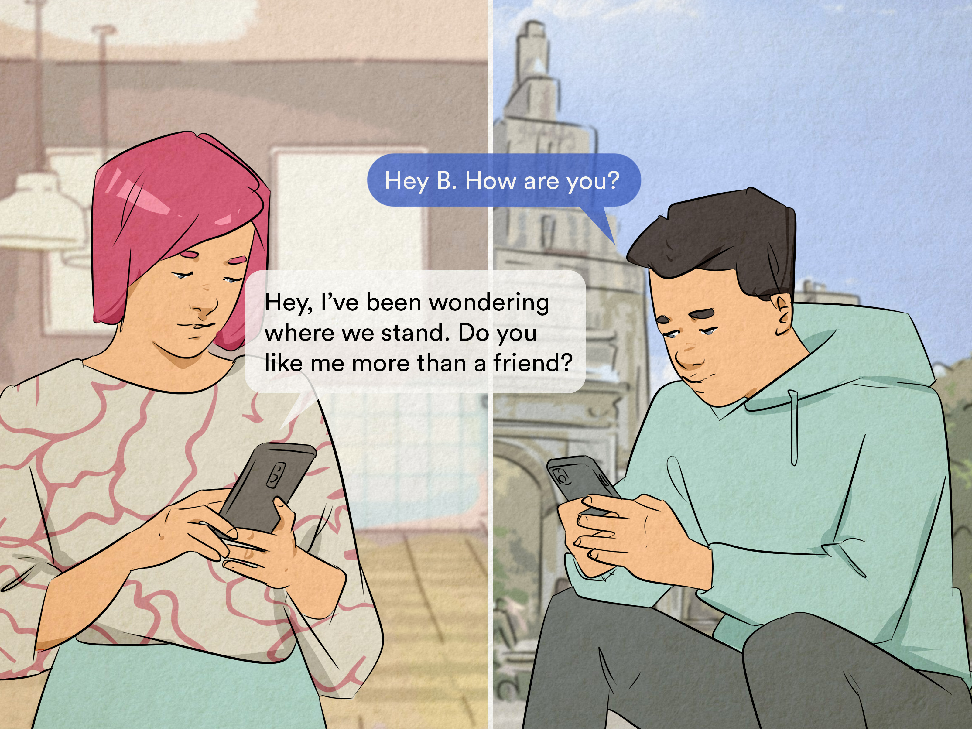 What Does “B” Mean in Texting From a Girl? 3 Explanations