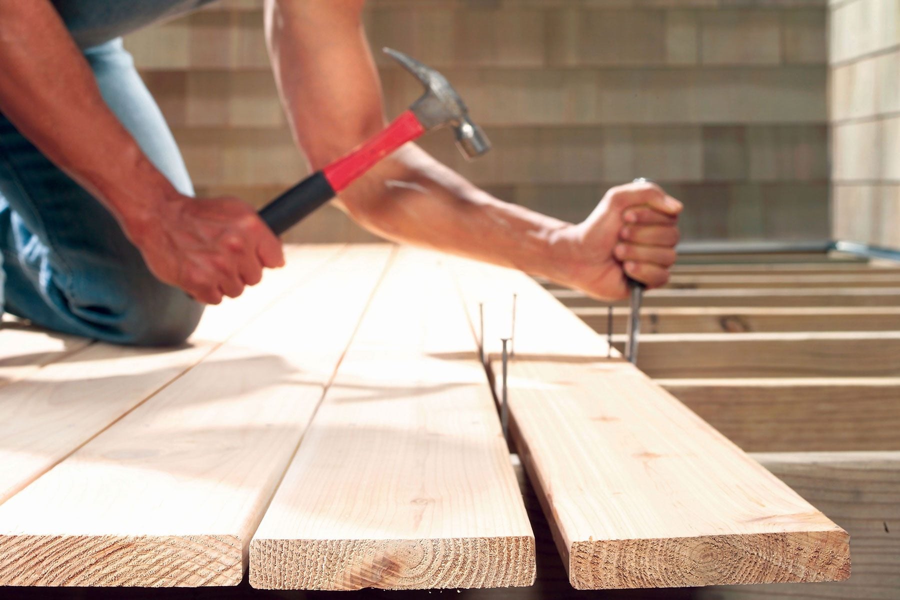 7 Tips To Set and Nail Deck Boards Perfectly