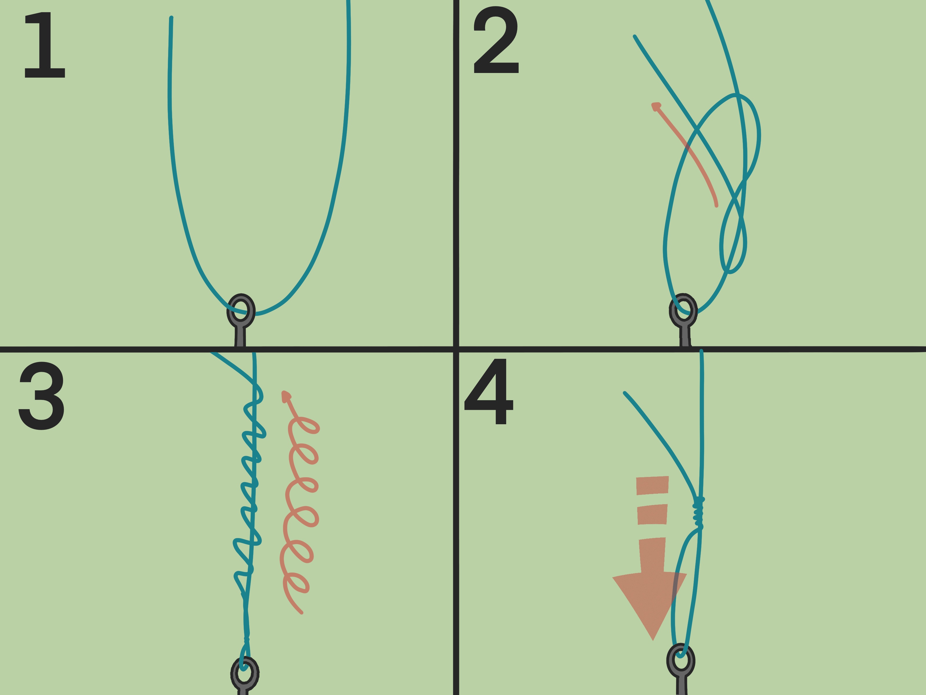 Easy Ways to Tie a Leader to the Main Line: 9 Steps