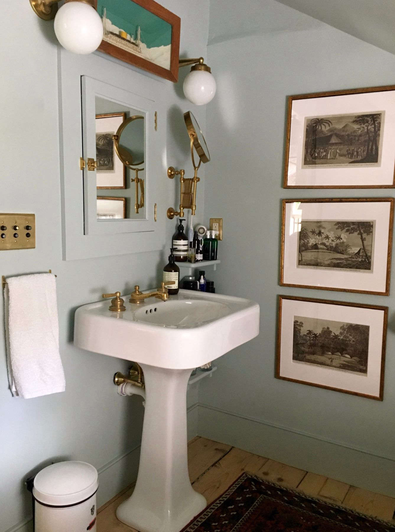 Best Amateur Bathroom: Juliet Feehan’s Hudson Valley Farmhouse Bath