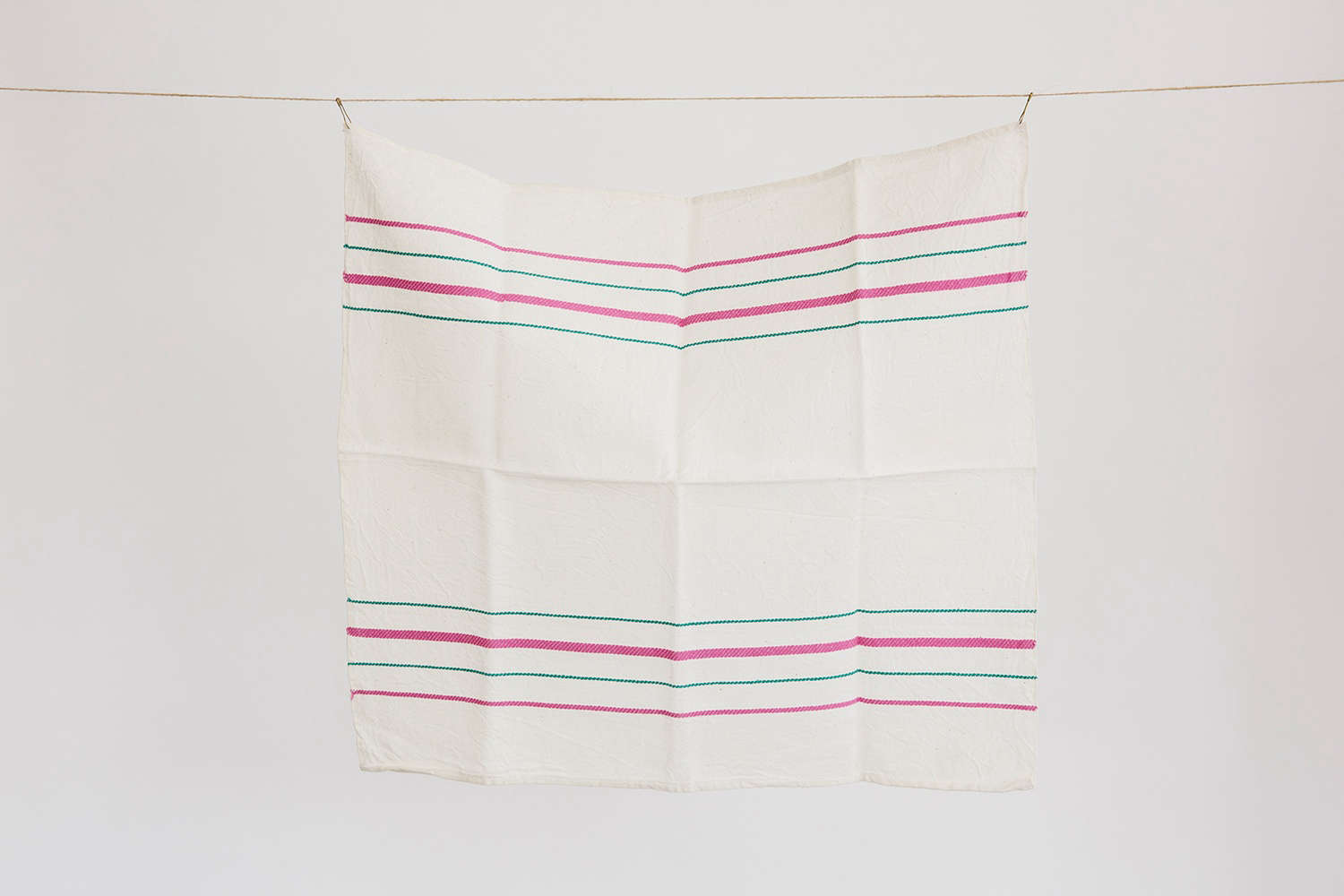 Woven Napkin Pink & Green