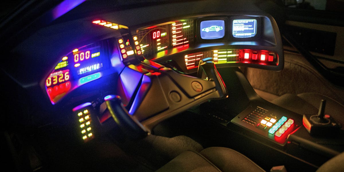I Made My Own “Knight Rider” Trans Am ReplicaComplete With a Working KITT