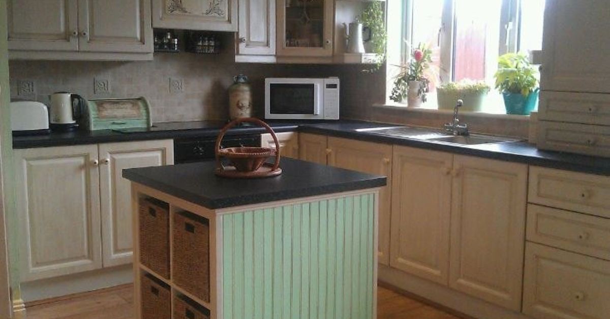 French country kitchen makeover