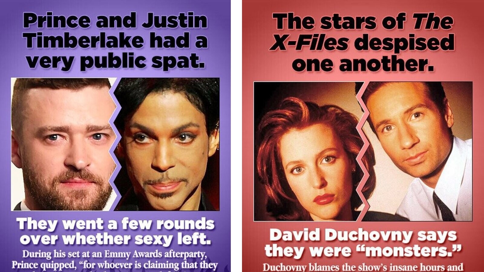 30 Celebrity Beefs That Are Worthy of Their Own Movies