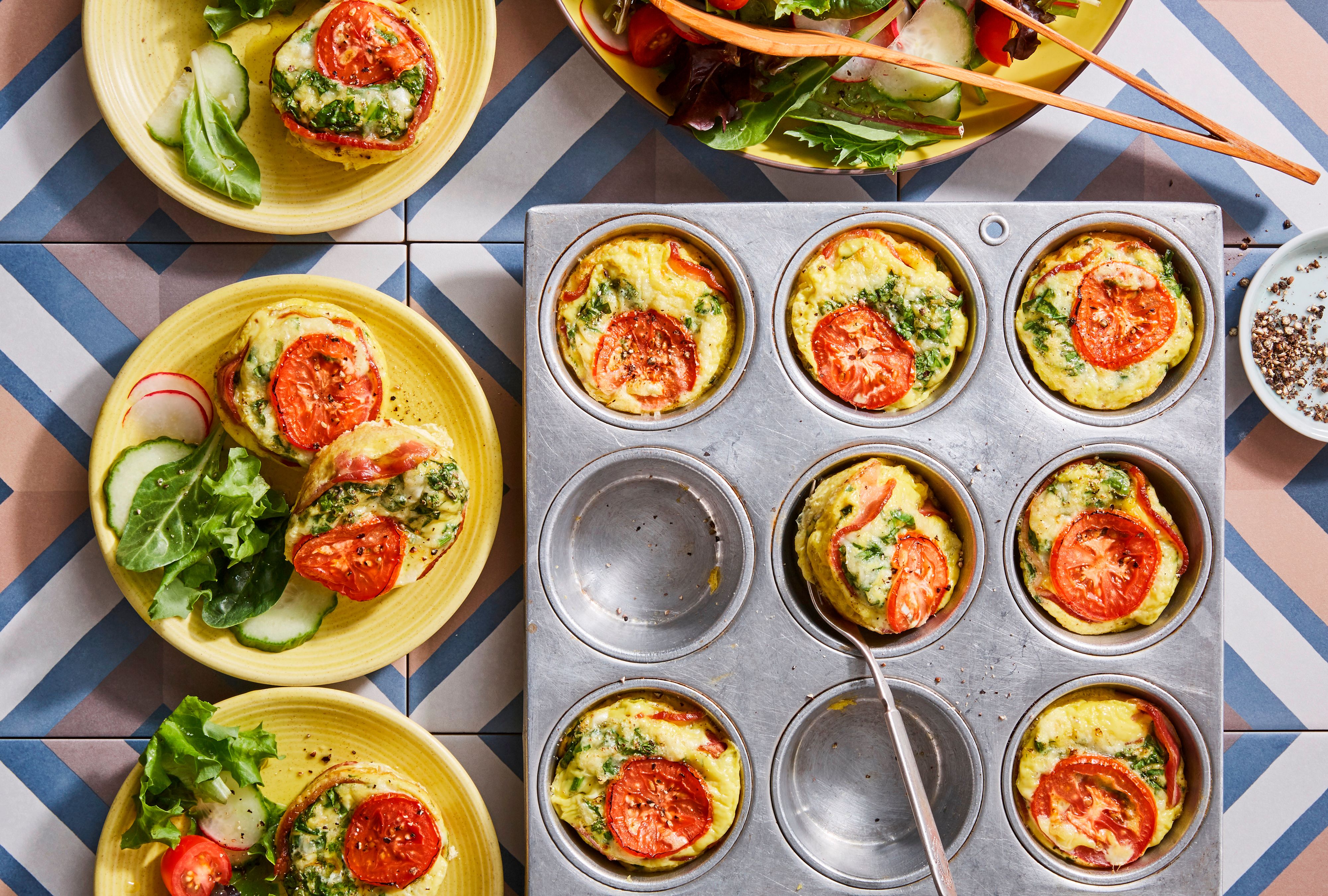 Mini Bacon-and-Egg Bakes Recipe