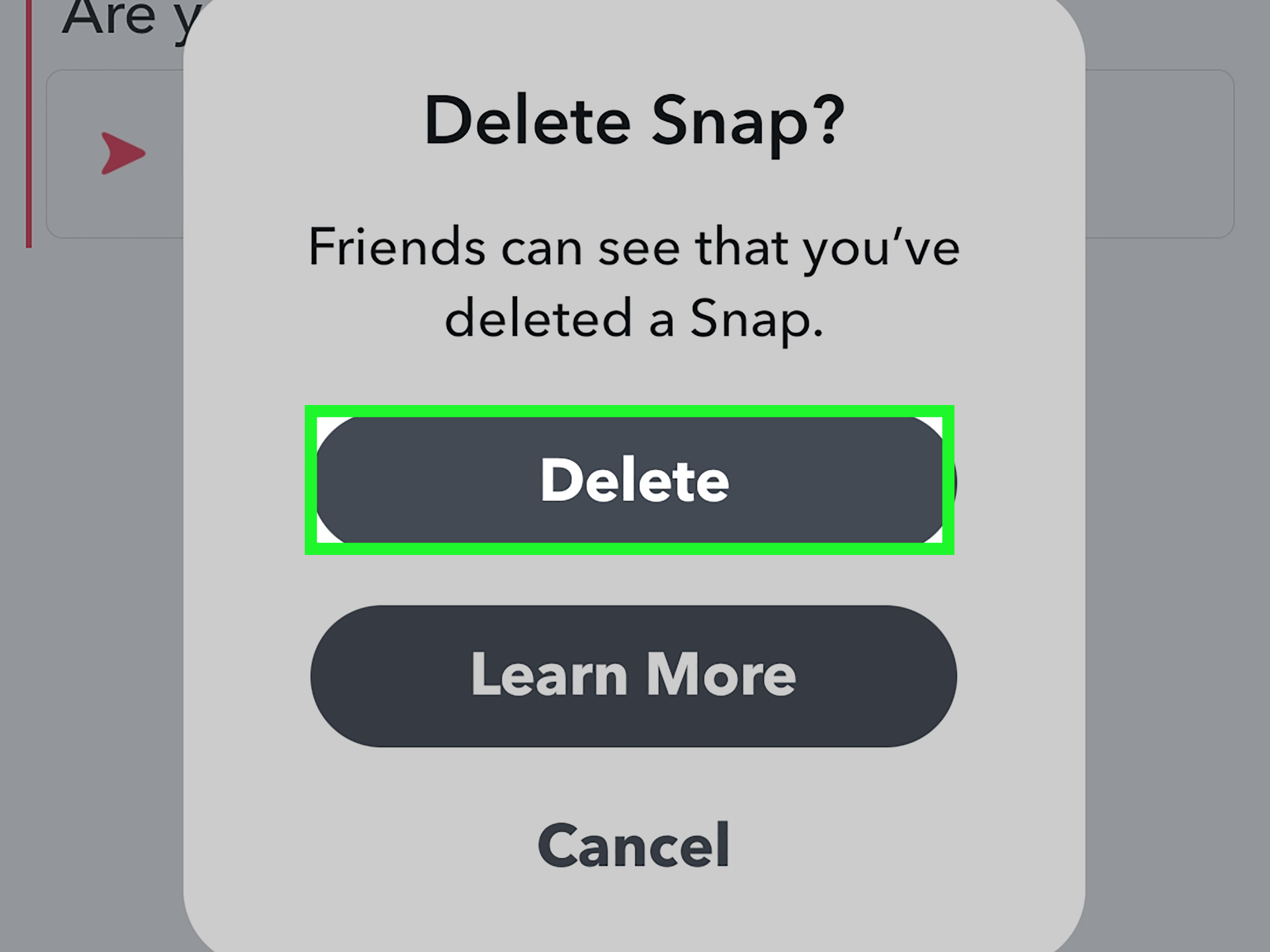 How to Delete Snapchat Messages the Other Person Saved