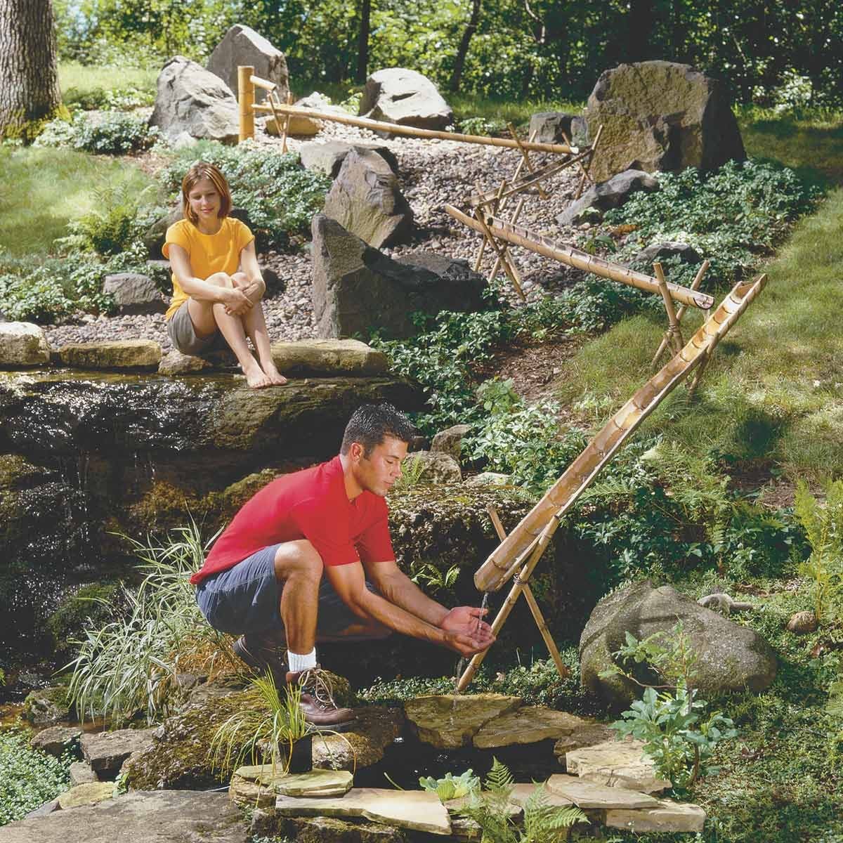 How to Build a Bamboo Water Feature (DIY)
