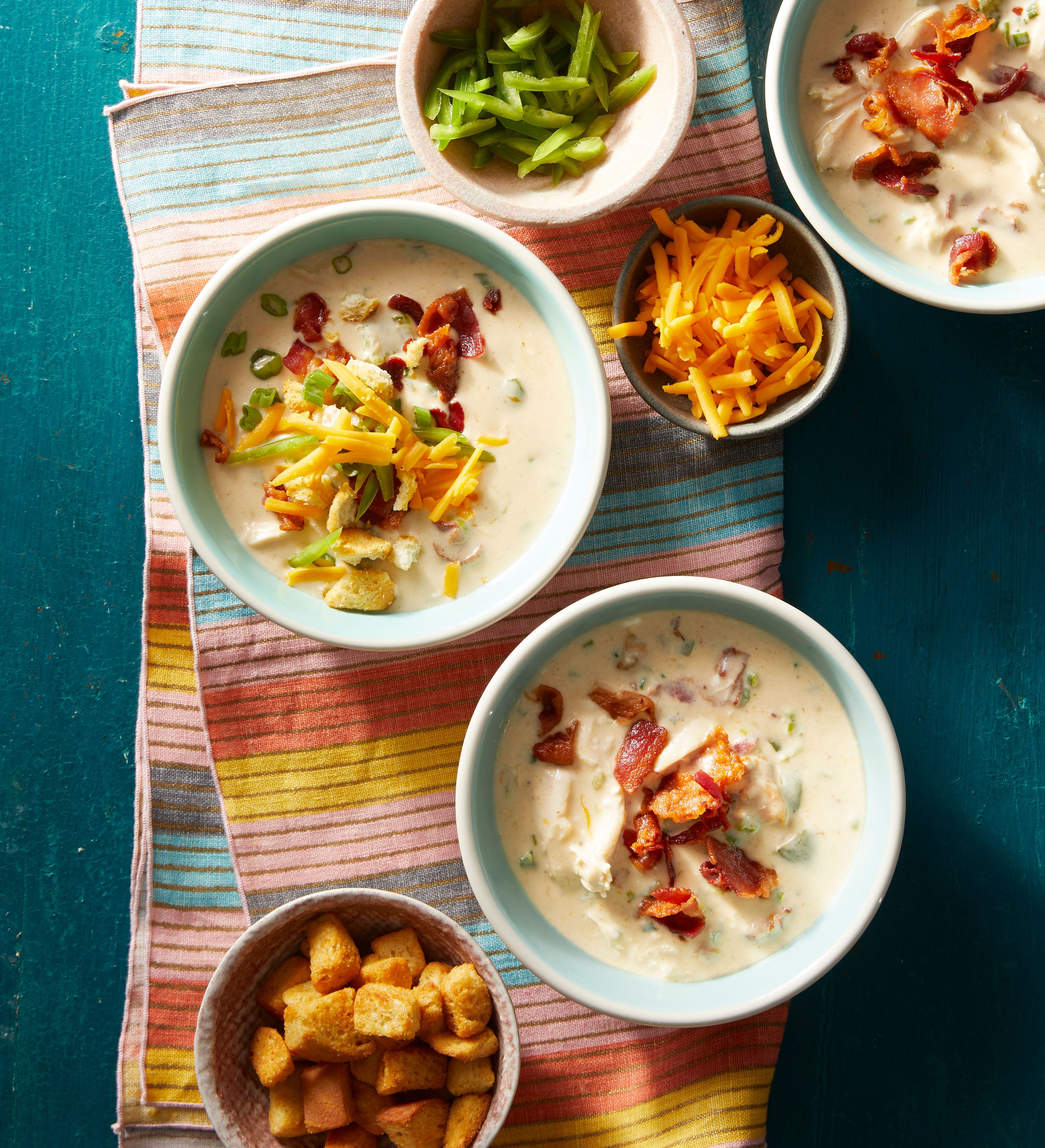 Jalapeño Popper Chicken Soup