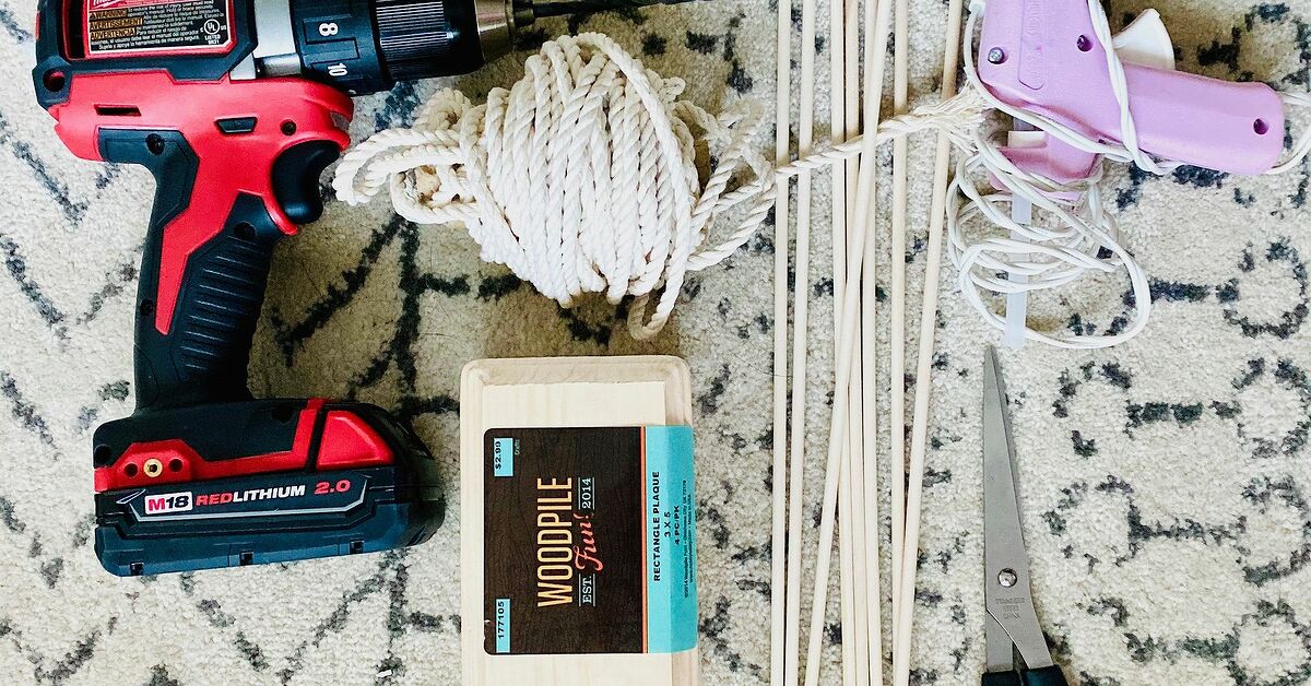 DIY Macrame Christmas Trees