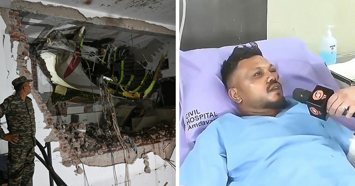 Lone Survivor Of Air India Crash Finally Reveals What Happened During Flight’s Final Moments