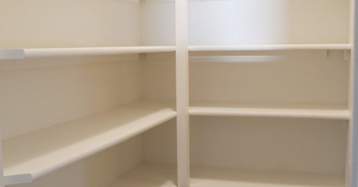How To Build Pantry Shelves