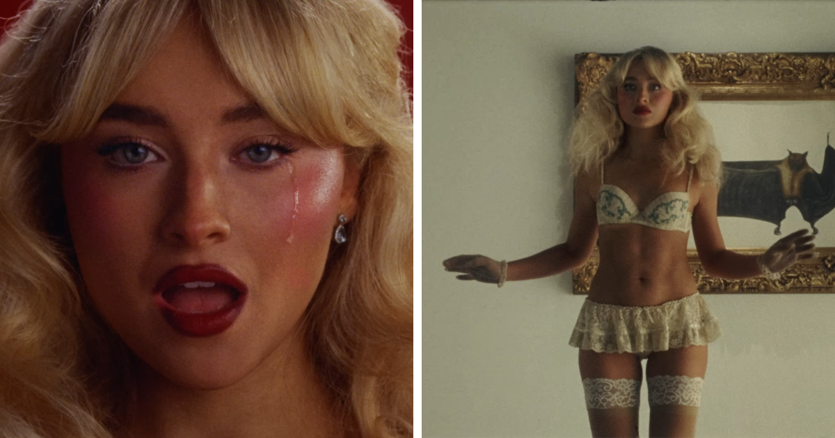 Sabrina Carpenter Strips Down For Steamy Pole Dance In New Video, But Netizens Are Divided